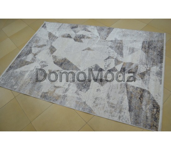 Синтетичний килим Efes D160A l.gray - vizion - Висока якість за найкращою ціною в Україні зображення 3.